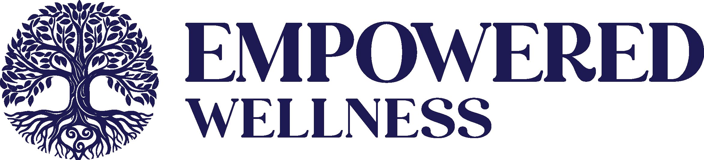 Logo empowered wellness Bronwyn radcliffe Mindset-Wellness Coach salida Colorado